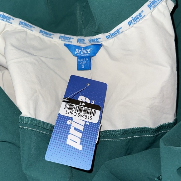 Prince x Target pickleball collection green logo crop windbreaker hooded jacket - Picture 9 of 12